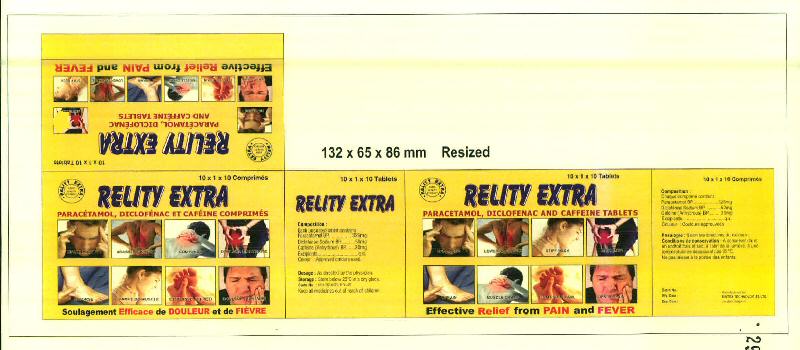 Relity Extra Device mark 2997849 Trademark