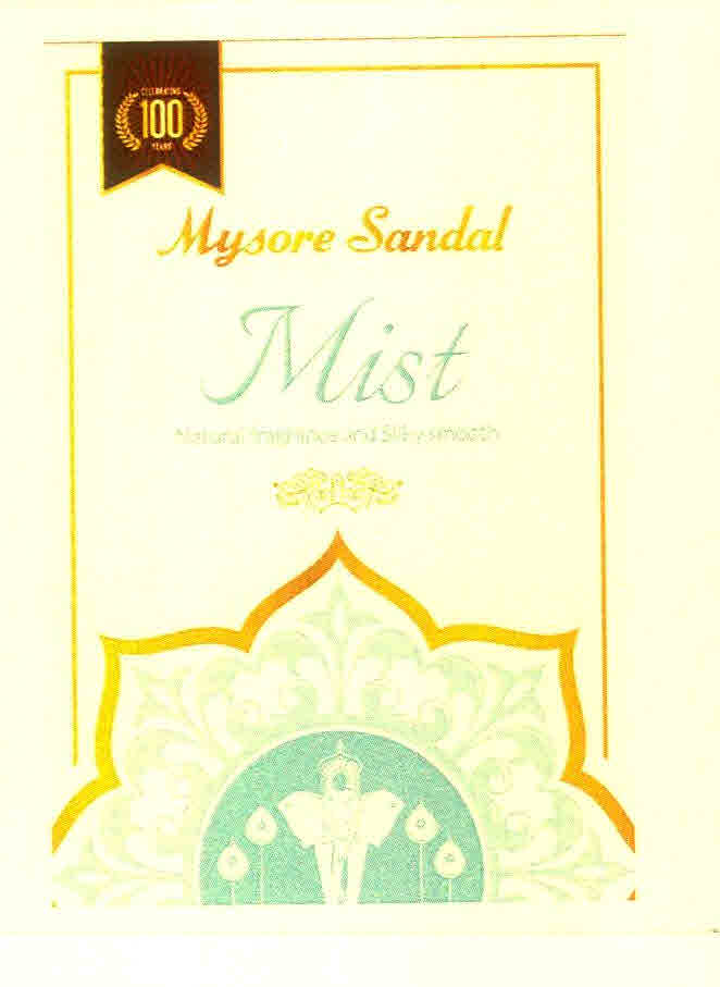 Mysore Sandal Mist Device mark 3032427 Trademark