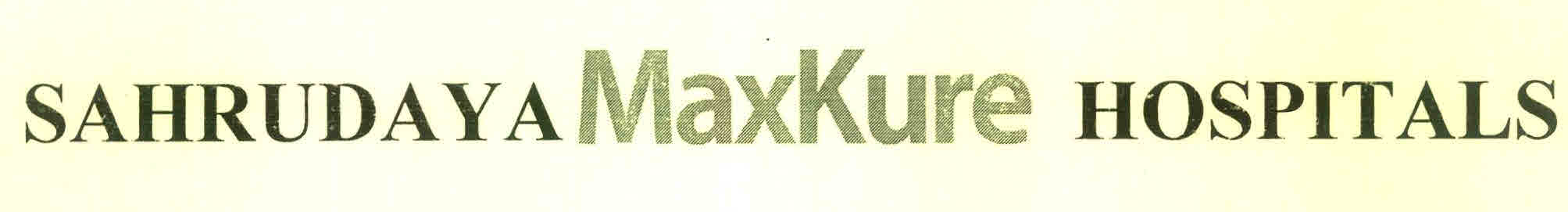 Sahrudaya Maxkure Hospitals Device mark 3051733 Trademark