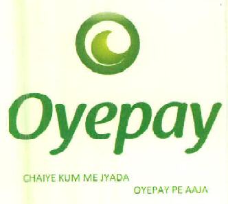 O Oyepay Chaiye Kum Me Jyada Oyepay Pe Aaja Device mark 3090061 Trademark