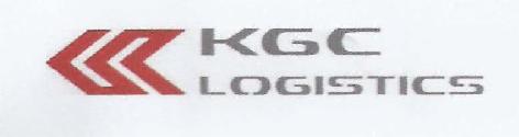 Kgc Logistics (label) Device mark 3125256 Trademark