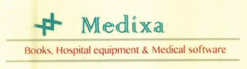 Medixa Books, Hospital Equipment & Medical Software Device mark 3142776 Trademark