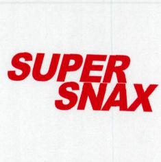 Super Snax Device mark 3252194 Trademark