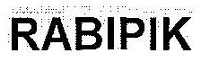 Rabipik Device mark 3267798 Trademark