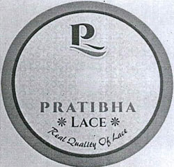 Pratibha Lace With Pl Logo Device mark 3304796 Trademark
