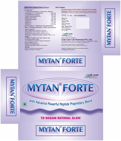 Mytan Forte Device mark 3401207 Trademark