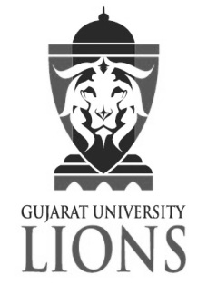 Gujarat University Lions With Logo Of Shield Device mark 3403729 Trademark