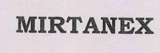 Mirtanex Device mark 3438422 Trademark