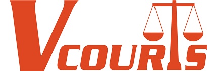 Vcourts (with Logo) Device mark 3453126 Trademark