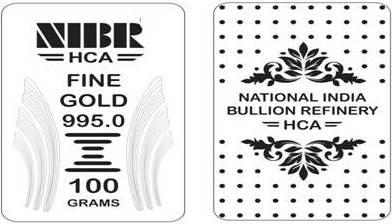 Nibr Hca National India Bullion Refinery Device mark 3461976 Trademark