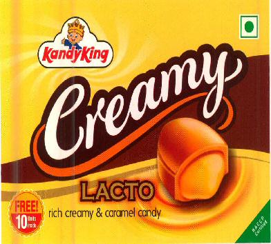 Kandyking Creamy Lacto Device mark 3467947 Trademark