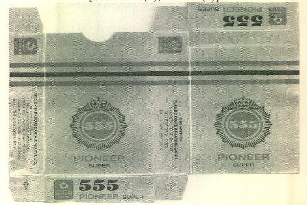 555 Pioneer Super Device mark 3485250 Trademark