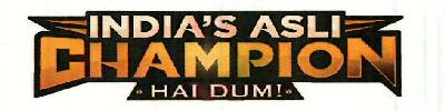 India's Asli Champion Hai Dum Device mark 3521926 Trademark
