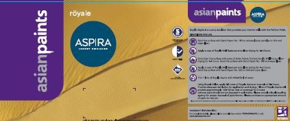 Asian Paints Royale Aspira Device mark 3570612 Trademark