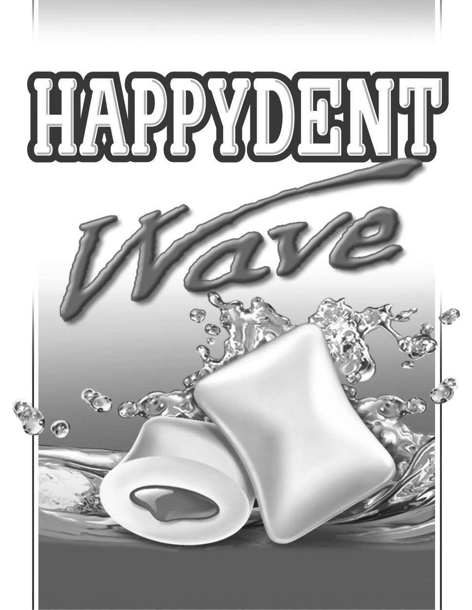 Happydent Wave (label) Device mark 3579540 Trademark