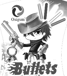 Oxigum Bullets With Logo Device mark 3607193 Trademark