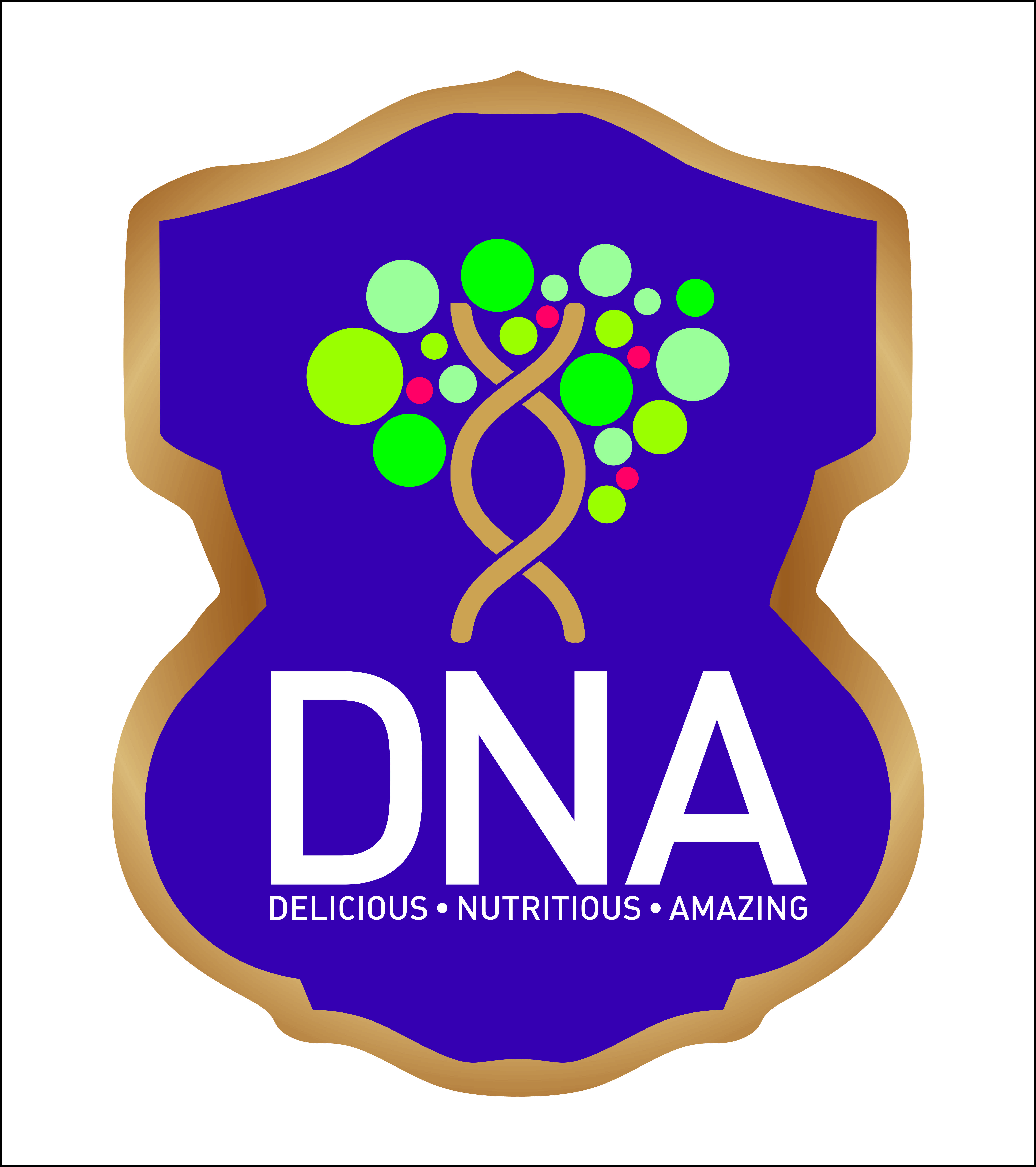 Dna- Delicious. Nutritious. Amazing Device mark 3722709 Trademark