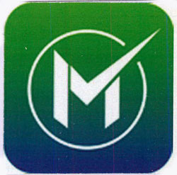 M With Device Of Right Symbol Device mark 3733478 Trademark