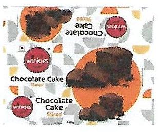 Winkies Chocolate Cake Sliced Device mark 3853912 Trademark