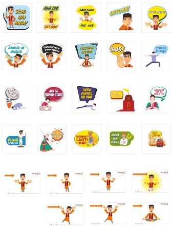 Kimbho Stickers Device mark 3925171 Trademark