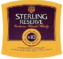Sterling Reserve B10 Exclusive Blended Whisky Device mark 4005392 Trademark