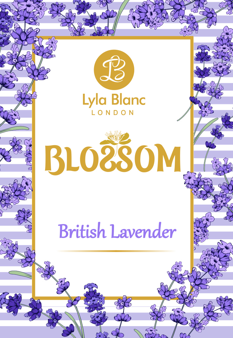 Lyla Blanc Blossom British Lavender Device mark 4168647 Trademark
