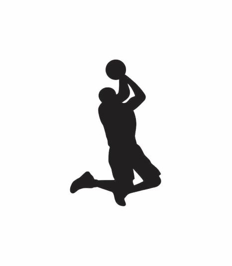 Logo Consisting Of Image Of A Man With The Basketball Device mark 4215214 Trademark