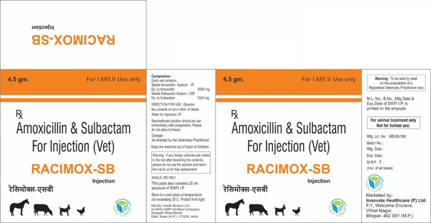 Racimox-sb Device mark 4261398 Trademark