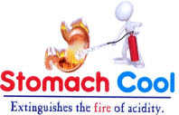 Stomach Cool Extinguishes The Fire Of Acidity. Device mark 4294511 Trademark