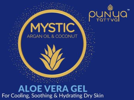 Pt-punyatattvamystic:(arganoil&coconut)aloevera-gel(label) Device mark 4302177 Trademark