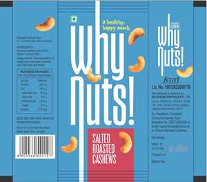 Why Nuts! Device mark 4308697 Trademark