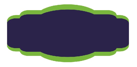 Device Of Blue Stripe With Green Border Device mark 4323838 Trademark