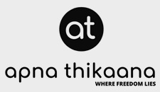 Apna Thikaana Where Freedom Lies (with Device Of At) Device mark 4541532 Trademark