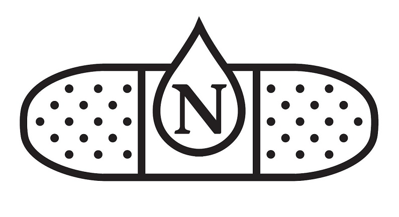 N With Device Of Teardrop And Bandage Device mark 4660706 Trademark