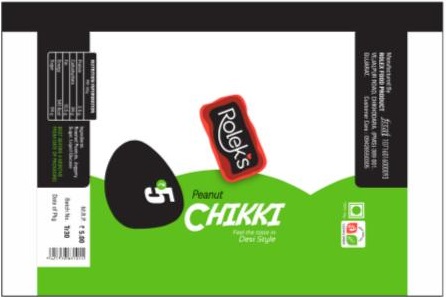Rolek's Peanut Chikki Device mark 4673053 Trademark