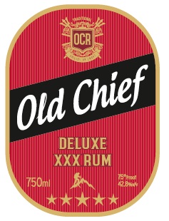 Ocr Old Chief Deluxe Xxx Rum With Device Device mark 4726998 Trademark