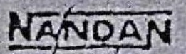 Nandan Device mark 4795974 Trademark