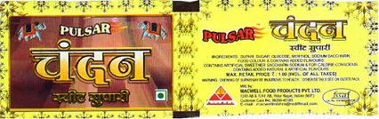 Pulsar Chandan Sweet Supari Device mark 4818116 Trademark