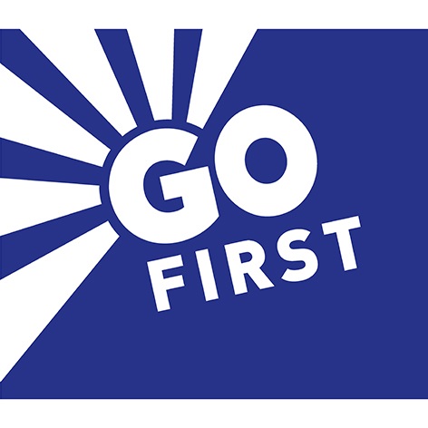 Go First ( Logo And Device) Device mark 5018715 Trademark