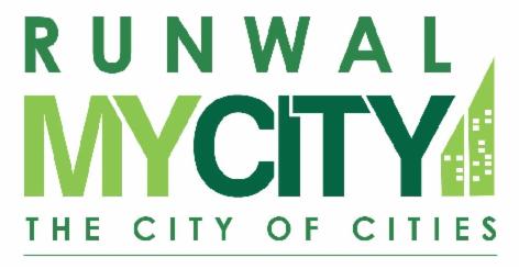 Runwal My City With The City Of Cities (label) Device mark 5100942 Trademark