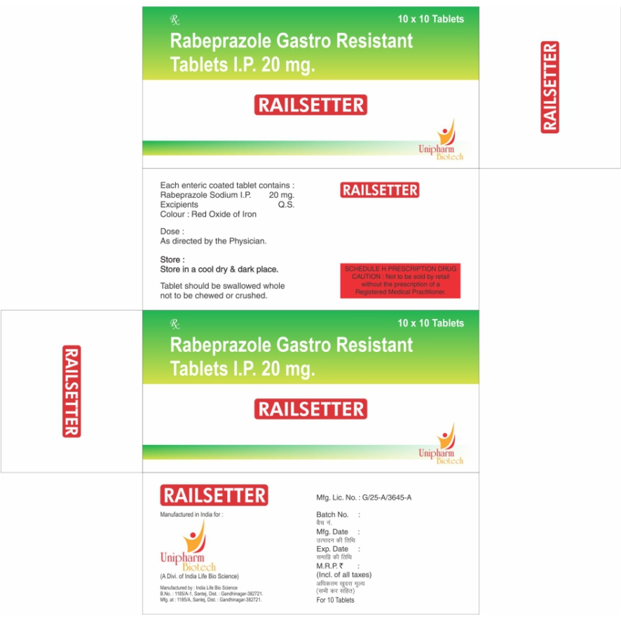 Railsetter Device mark 5471740 Trademark