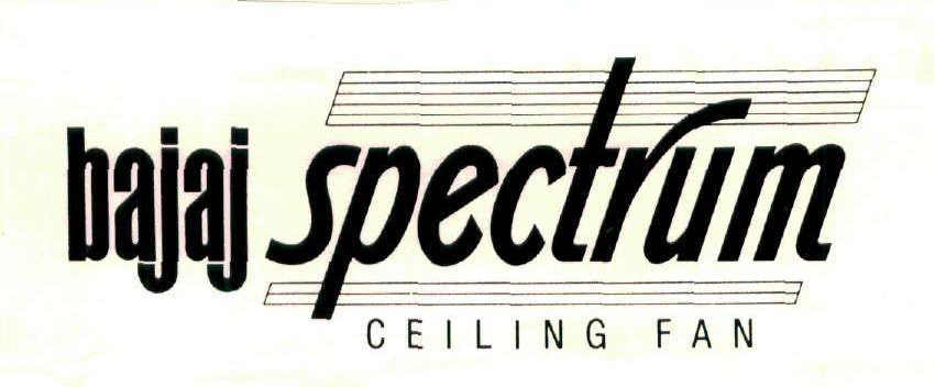 Bajaj Spectrum Device mark 566921 Trademark