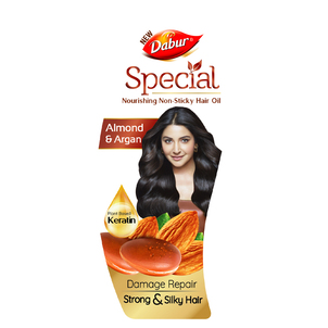 Dabur Special Nourishing Non-sticky Hair Oil Almond & Argan Device mark 5795414 Trademark