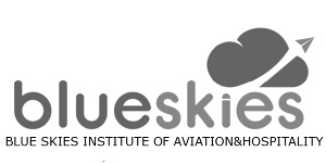 Blue Skies Institute Of Aviation & Hospitality (with Device) Device mark 5849687 Trademark