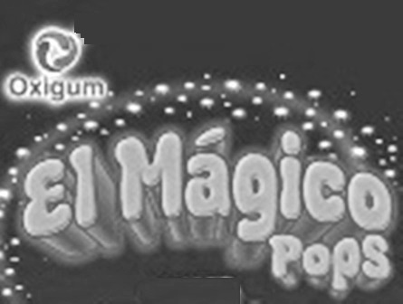 Oxigum El Magico Pops Device mark 5953763 Trademark