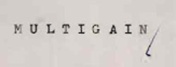 Multigain Device mark 624552 Trademark