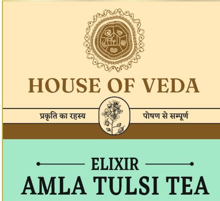 House Of Veda Elixir Amla Tulsi Tea Device mark 6258376 Trademark