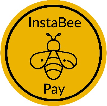 Instabee Pay With Device Of Bee Device mark 6476696 Trademark