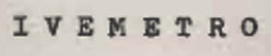 I V E M E T R O Device mark 651323 Trademark
