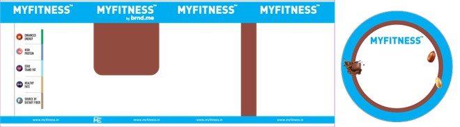 Myfitness (trade Dress/label) Device mark 7097005 Trademark